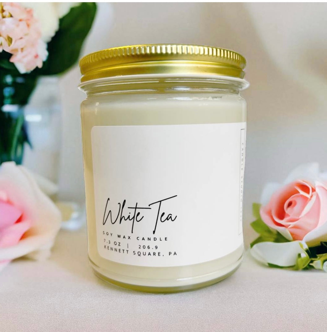 White Tea Soy Candle - 7.3 oz