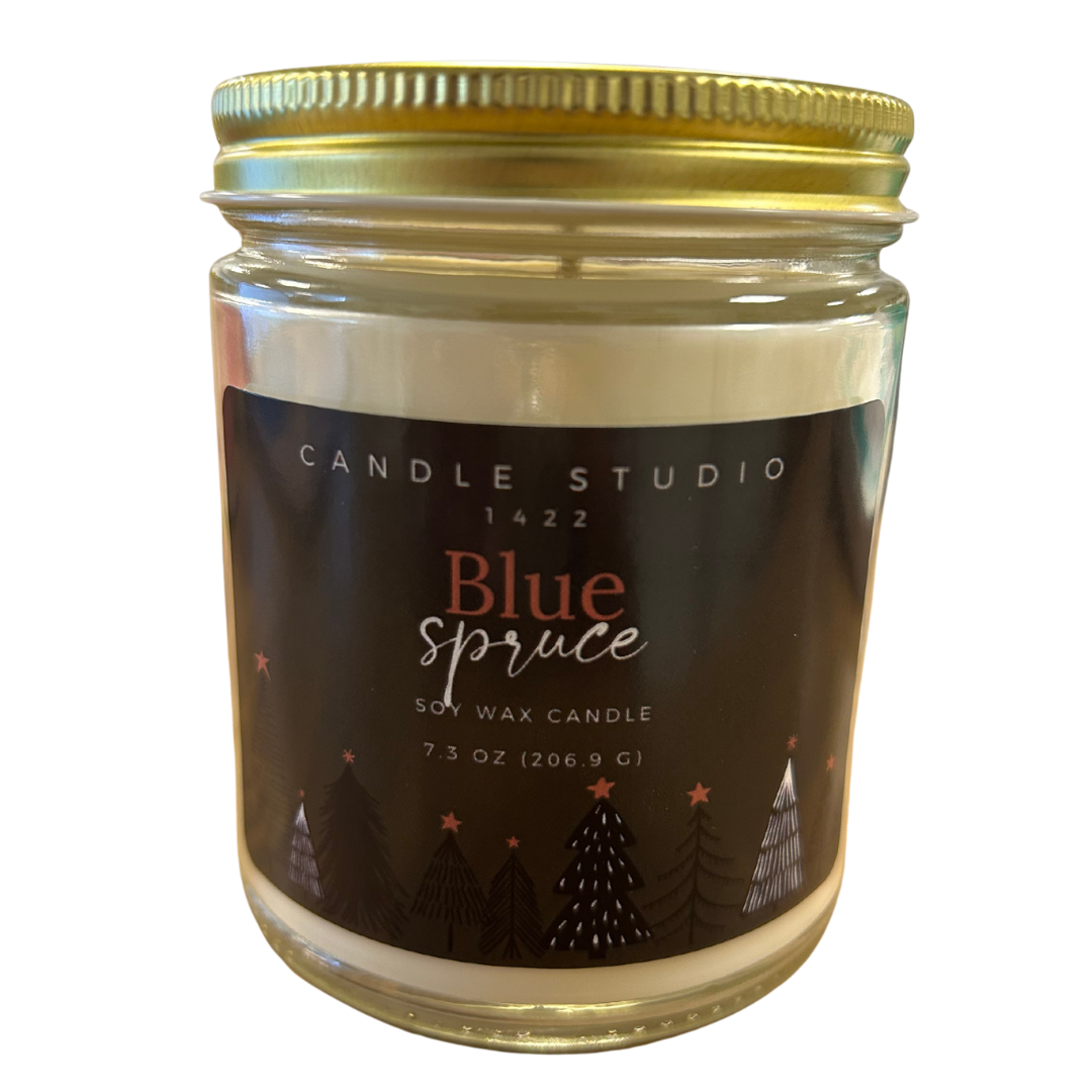Blue Spruce 10oz 100% Soy Wax Candle/Melt – Binspira24