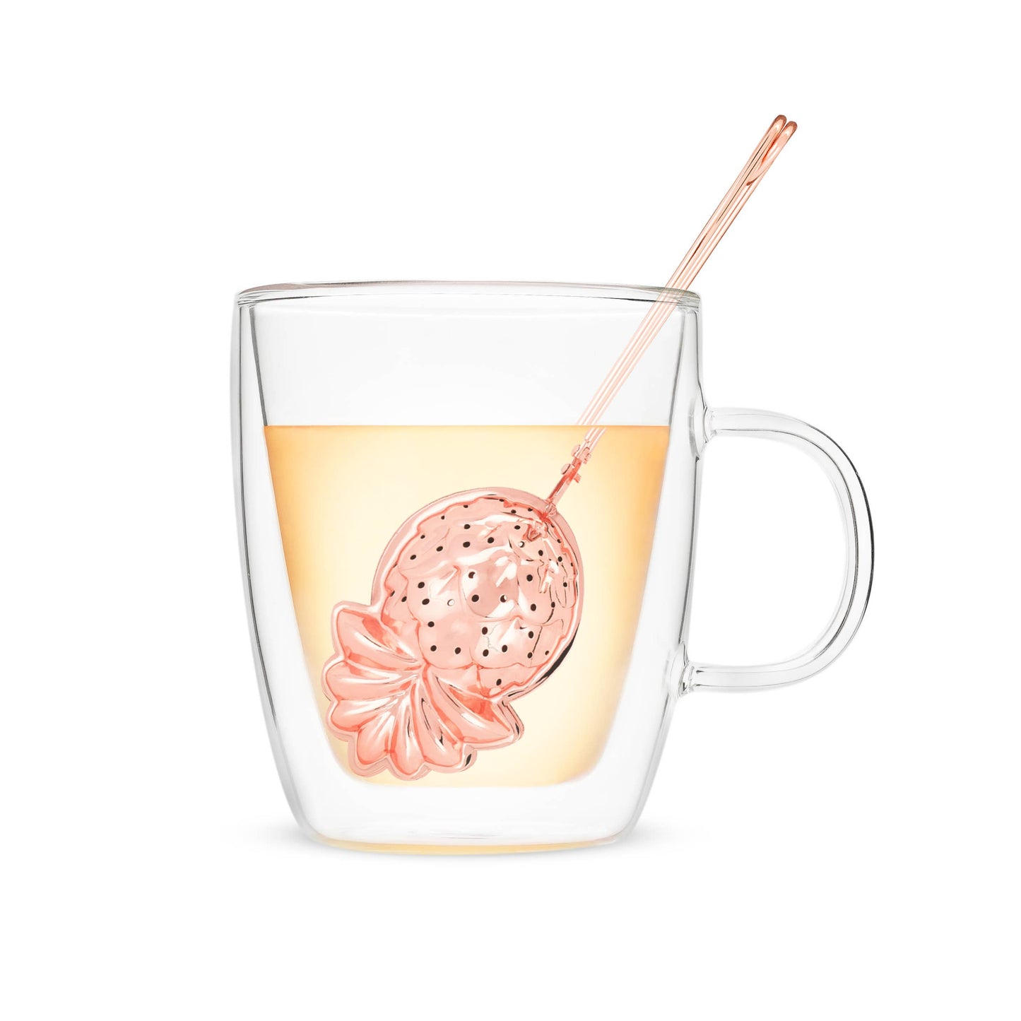 Rose Gold Pineapple Tea Infuser - Candle Studio 1422, LLC