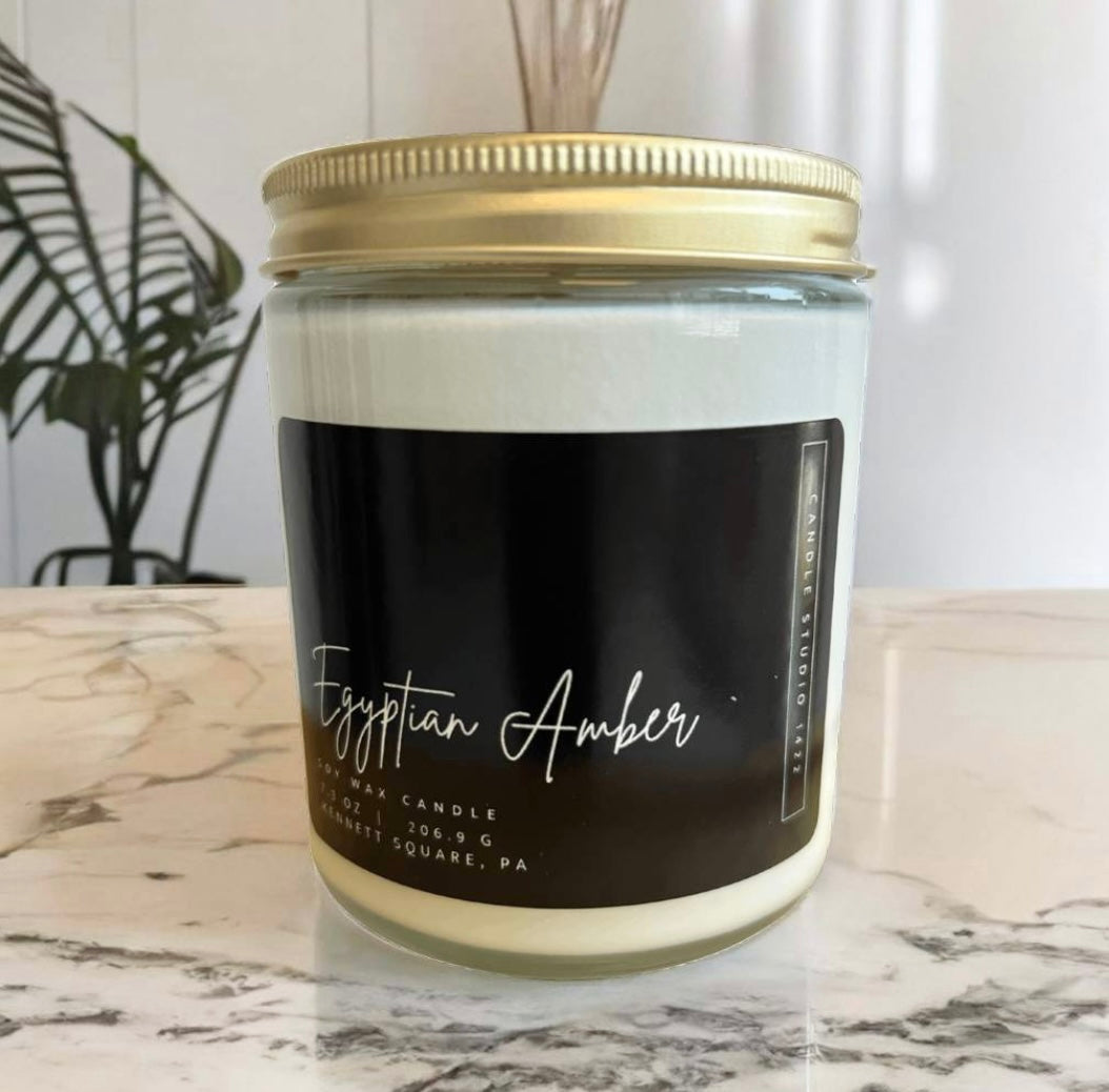 Egyptian Amber Soy Candle - 7.3 oz