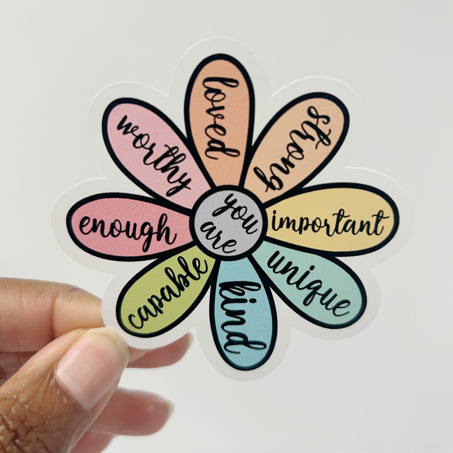 Positive Affirmation, Motivational Sticker