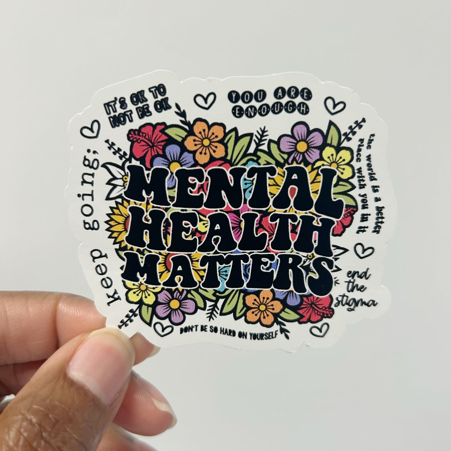 Mental Health Matters, Mental Health Sticker