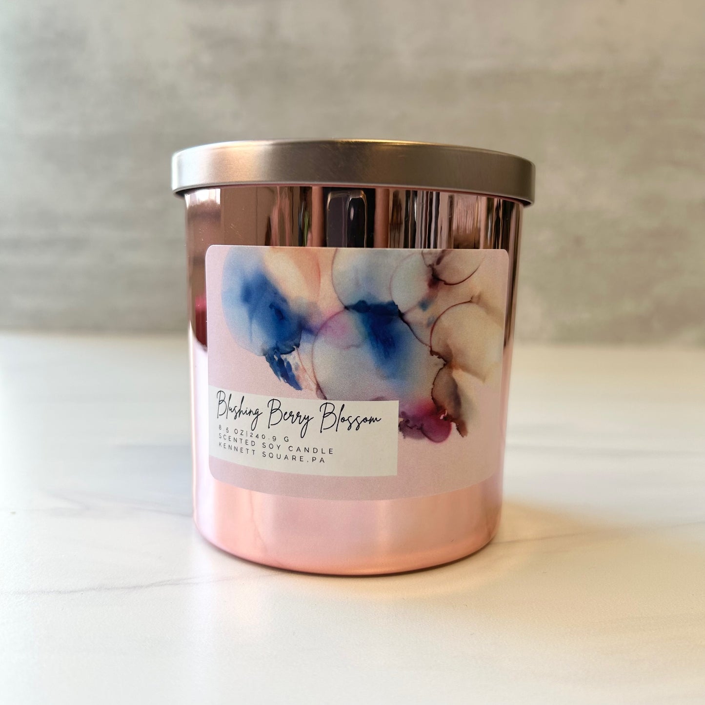 Blushing Berry Blossom Soy Candle - Limited Edition