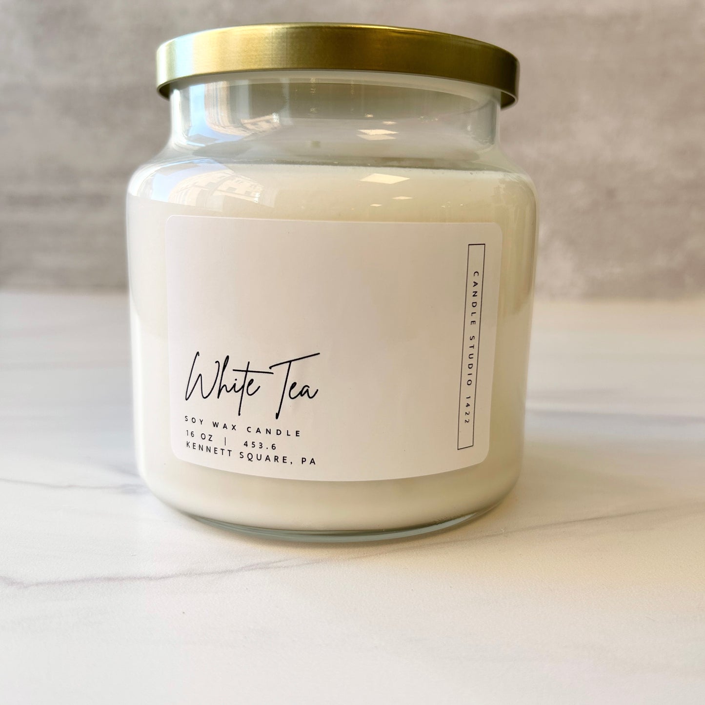 White Tea Soy Candle - 16 oz