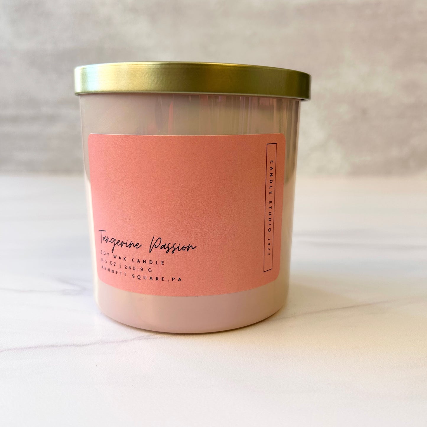 Tangerine  Passion Soy Candle - Limited Edition