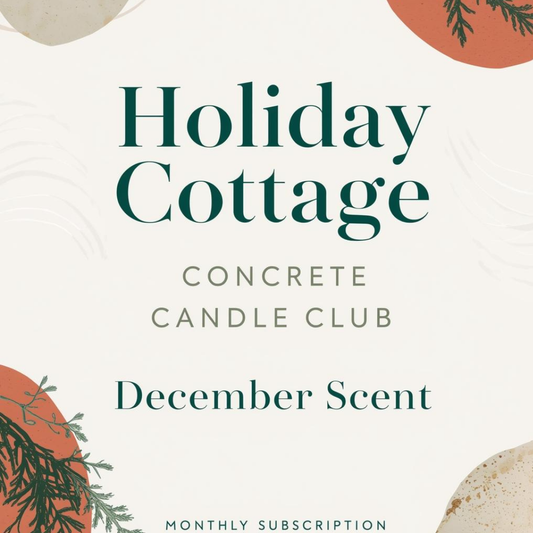 Concrete Candle Club 📦 Monthly Subscription