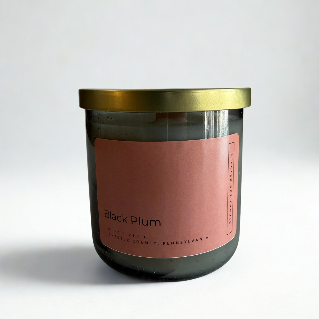 Black Plum -Wood Wick