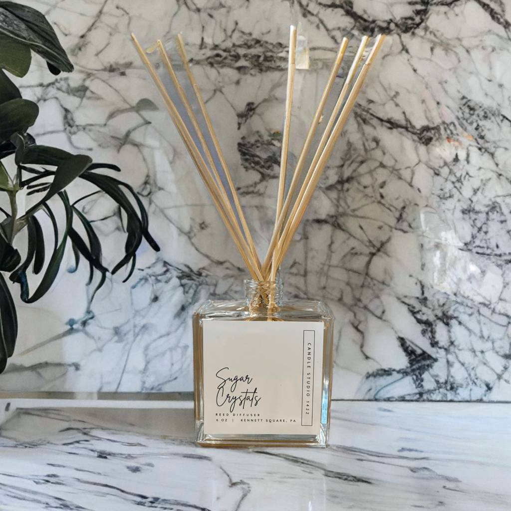 Glass Jar Reed Diffuser - Multiple Scents