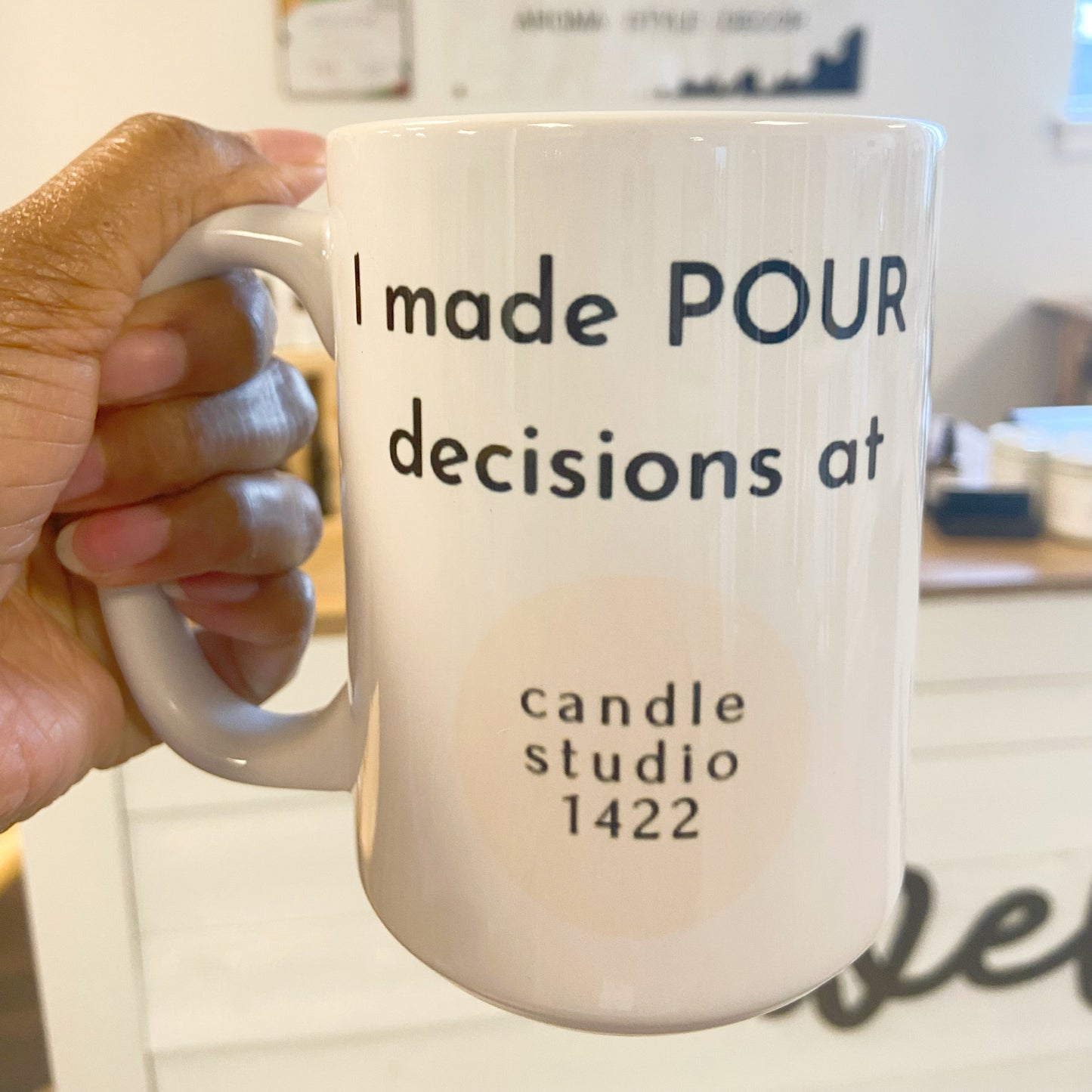 Pour Decisions Mug
